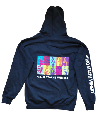 Vino Stache Hoodie